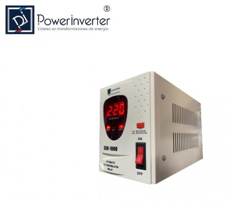 REGULADOR ESTABILIZADOR AUTOMÁTICO 1000W 220VAC-AVR-RELÉ